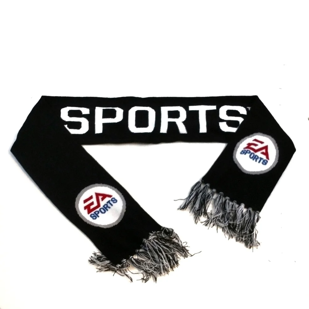 EA Sport Black with Logo Scarf‎